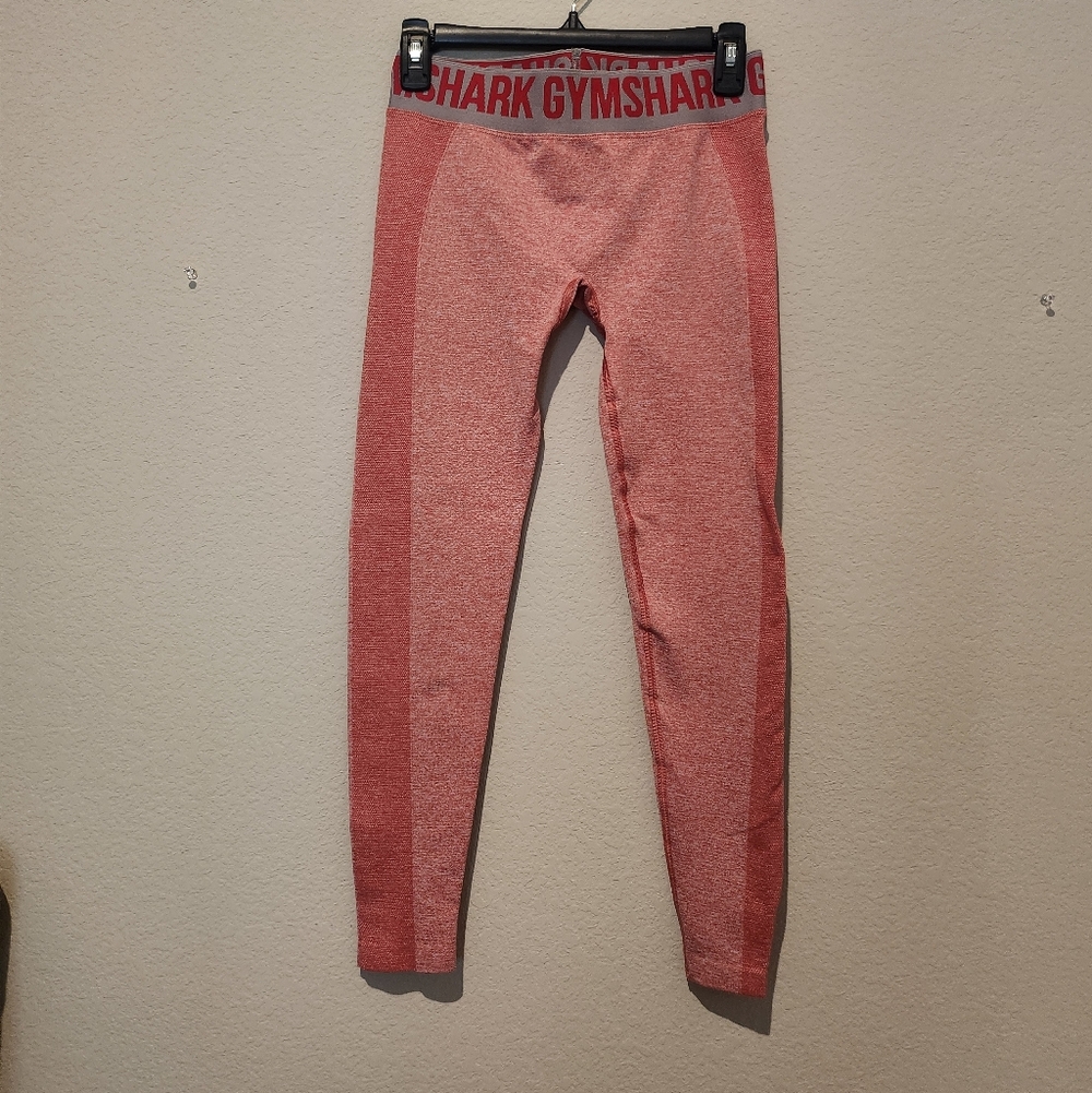 Gymshark Womens' Leggings - Gray/Peach/Pink. Super Comfy And Stylish.